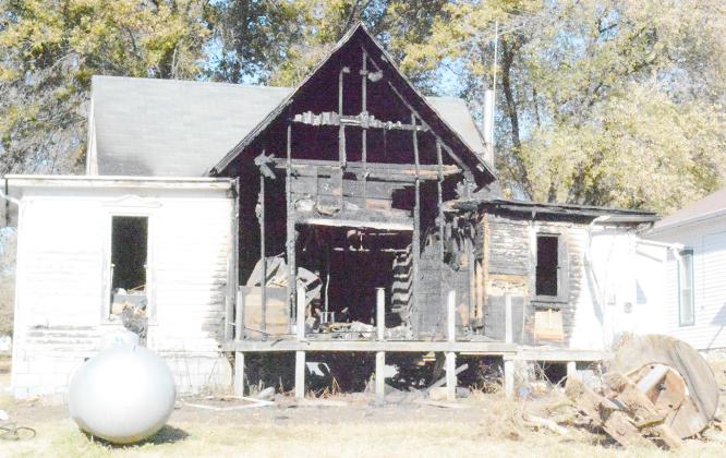 Cook Home Totally Destroyed in Fire