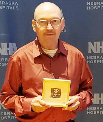 Brandon Willey Recipient of NHA Caring Kind Award