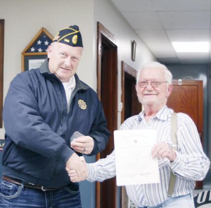 Pella Recognized for Dedication to Sterling American Legion Post #140